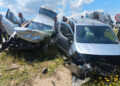 Otomobiller çarpıştı: 1 ölü, 5 yaralı