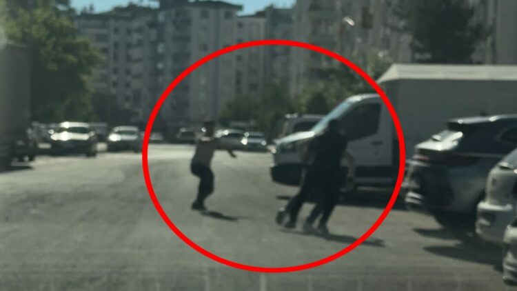 Diyarbakır'da 2 grup arasında silahlı kavga kamerada; 2'si ağır 3 yaralı