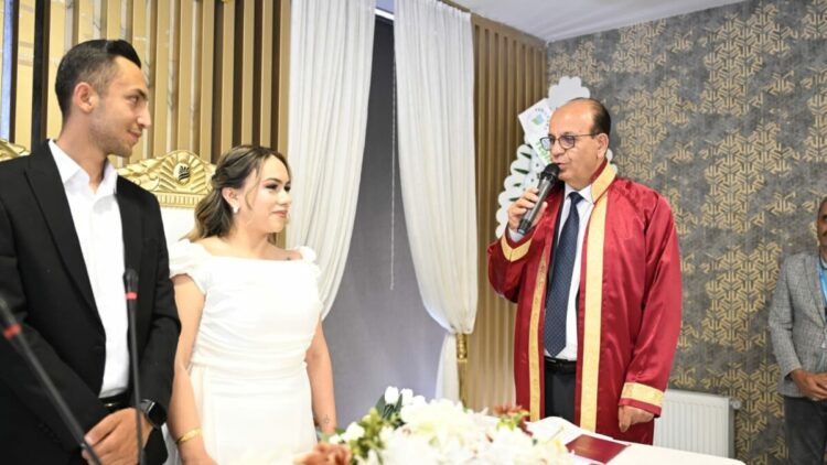Malatya'da 06.06.2026'da 95 çift dünyaevine girdi