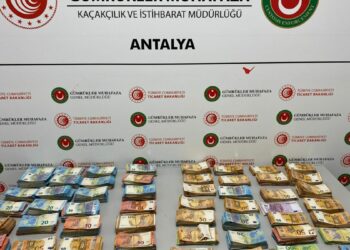 Antalya Havalimanı'nda bebek bezleri içine gizlenmiş 381 bin 750 avro ele geçirildi