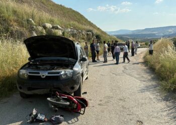 Manisa’da cip ile çarpışan motosiklet sürücüsü ağır yaralandı