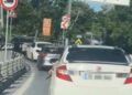 Sarıyer’de trafikte araçtan silah gösteren şüpheli yakalandı; silah oyuncak çıktı