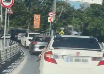 Sarıyer’de trafikte araçtan silah gösteren şüpheli yakalandı; silah oyuncak çıktı