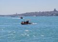Üsküdar'da denizde görülen kişi için arama sürüyor