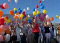 SMA hastası Metehan için gökyüzüne balonlar bırakıldı