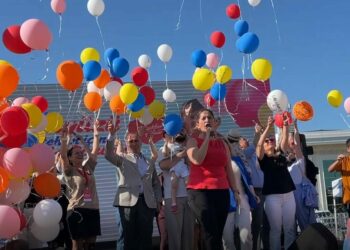 SMA hastası Metehan için gökyüzüne balonlar bırakıldı