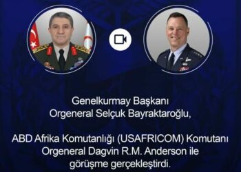 Genelkurmay Başkanı Bayraktaroğlu, ABD Afrika Komutanlığı Komutanı ile görüştü