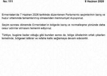 Dışişleri’nden Ermenistan’daki parlamento seçimlerine ilişkin açıklama