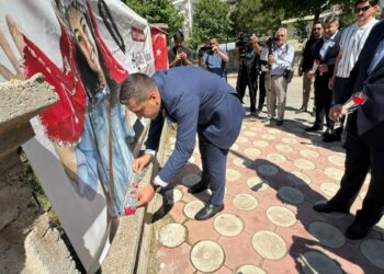 Şehit öğretmen Aybüke Yalçın ve 2 asker, Batman’da anıldı