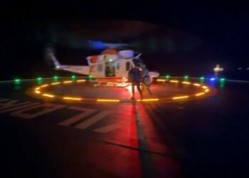 Yıldırım sondaj gemisinde yaralanan çalışan, helikopterle tahliye edildi