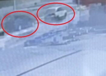 Kayseri’de iki otomobilin çarpıştığı kaza kamerada; 2 yaralı