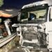 Manisa’da 2 TIR çarpıştı; 2 yaralı