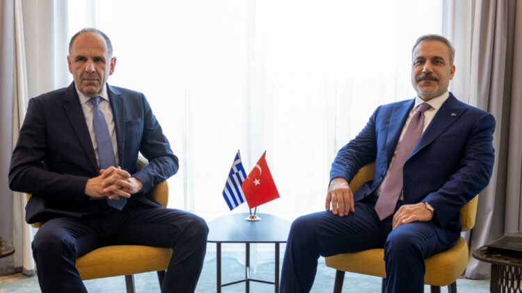 Dışişleri Bakanı Fidan, Yunan mevkidaşı Gerapetritis ile görüştü