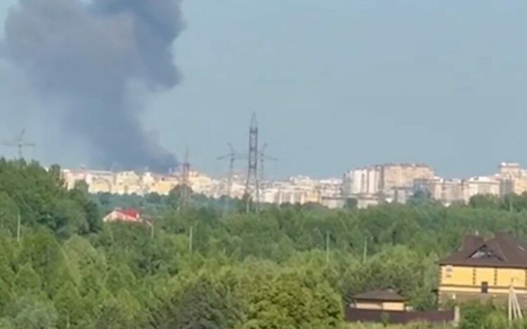 Ukrayna, Rusya'ya ait tesislere saldırı düzenledi