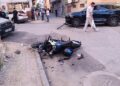 Otomobil ile çarpışan motosikletin sürücüsü yaralandı