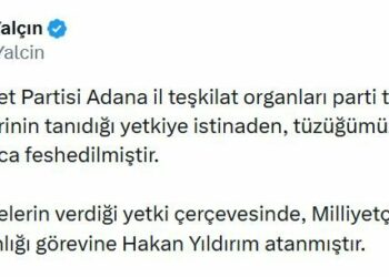 MHP Adana il teşkilatı feshedildi