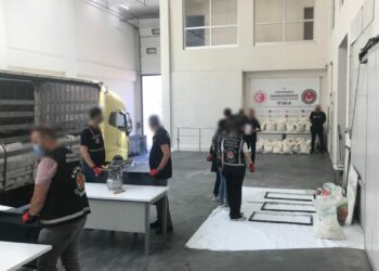 Ticaret Bakanlığı: İpsala'da piyasa değeri 3 milyar TL olan uyuşturucu ele geçirildi