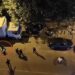 1 kişinin silahla yaralandığı kavga kamerada