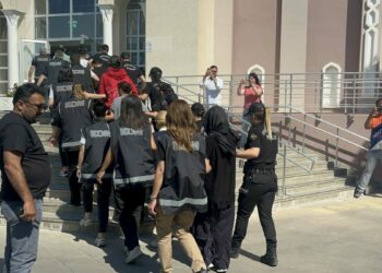 Muğla'da organize suç örgütü şüphelileri adliyede