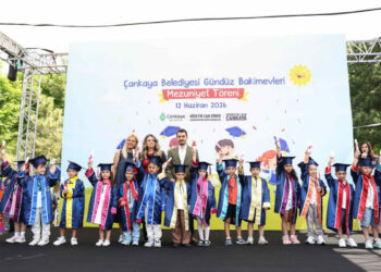 Çankaya Belediyesi kreşlerinde mezuniyet coşkusu