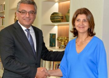KKTC Cumhurbaşkanı Erhürman, BM Temsilcisi Cuellar'ı kabul etti