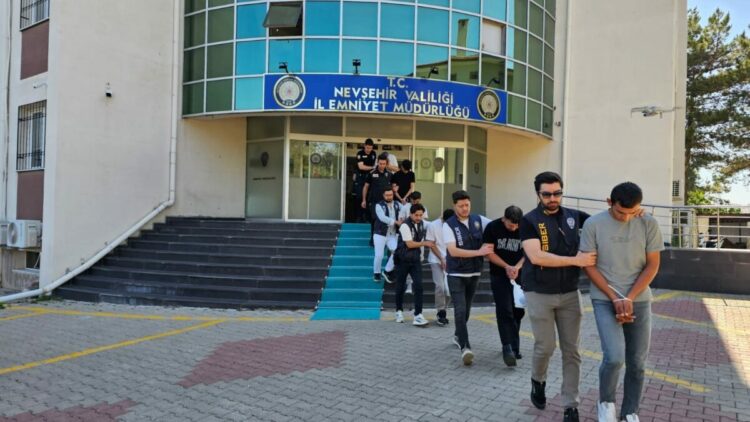 Nevşehir merkezli dolandırıcılık operasyonunda 17 tutuklama