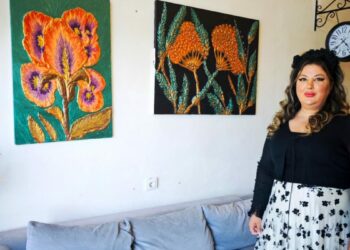 Anestezi uzmanından Filistinli çocuklara 'sanat eli'