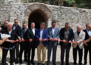 Amasya’da restorasyonu tamamlanan 200 yıllık Venk Suyu Ayazması hizmete açıldı