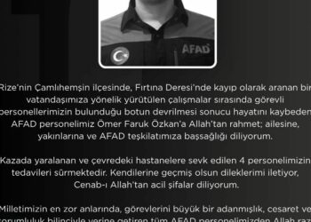 Kayıp gencin cansız bedenini dereden çıkaran AFAD ekibinin botu akıntıya kapıldı; 1 personel öldü, 3 personel kurtarıldı