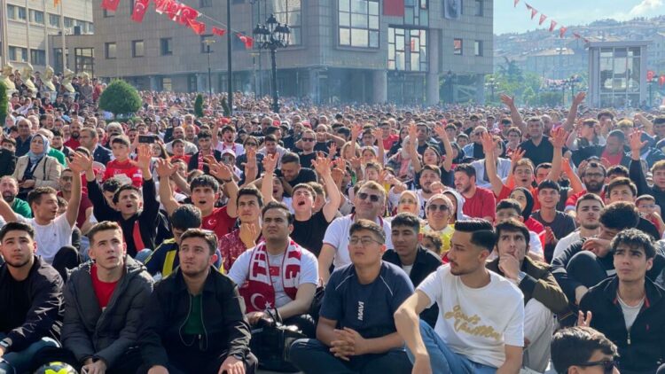 Ankara'da milli maç heyecanı