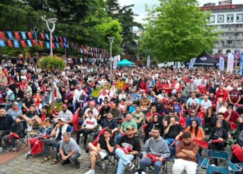 Trabzon, milli takım için tek yürek oldu