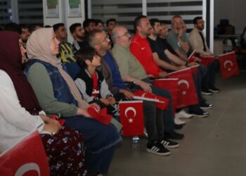 Artvin’de milli maç heyecanı
