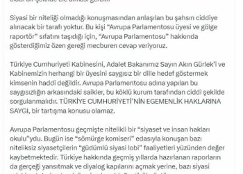 AK Parti'li Çelik: Türkiye'ye dönük bağnaz siyasi dilin hiçbir hükmü yoktur
