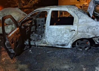 Ordu'da sendika başkanının park halindeki aracı kundaklandı