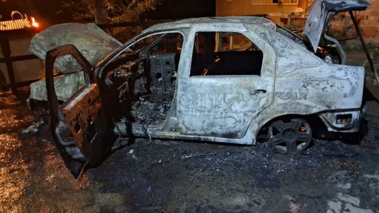 Ordu'da sendika başkanının park halindeki aracı kundaklandı