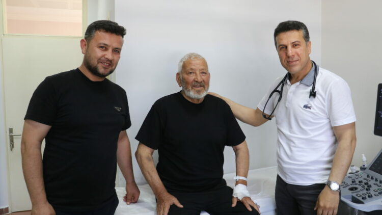 İstanbul’da ‘riskli’ denildi, Diyarbakır’da anjiyo ile sağlığına kavuştu