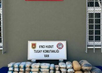 MSB: Van hudut hattında 44 kilo uyuşturucu ele geçirildi