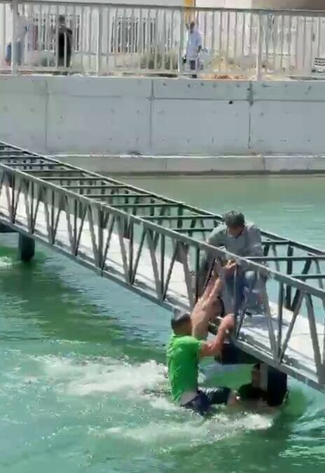 Adana’da sulama kanalında boğulma tehlikesi geçiren 2 kişi kurtarıldı