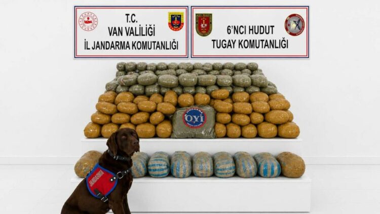 İran sınırında  291 kilo esrar ele geçirildi