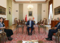 TBMM Başkanı Kurtulmuş, DEM Parti İmralı heyetini kabul etti