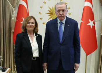 Cumhurbaşkanı Erdoğan, İspanya Anayasa Mahkemesi Başkan Vekili'ni kabul etti