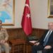 Bakan Güler, Irak'ın Ankara Askeri Ateşesi Tümgeneral Khalil ile görüştü
