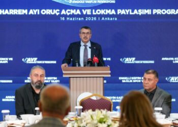 Bakan Tekin: Aynı lokmayı paylaşmak, aynı kaderi paylaşabilme iradesinin de göstergesidir