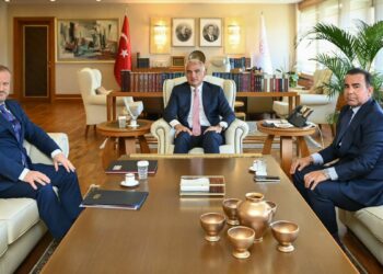 Bakan Ersoy, RTÜK Başkanı Daniş'i kabul etti