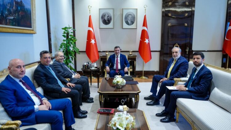 Cevdet Yılmaz, Lübnan Başbakan Yardımcısı Mitri ile görüştü