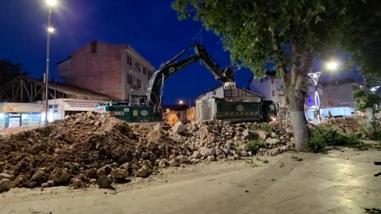 Tokat Turhal'daki 9 kilometrelik dev set kaldırılıyor
