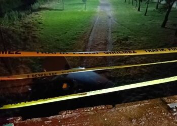 Bursa'da otomobil dere yatağına uçtu: 1 yaralı