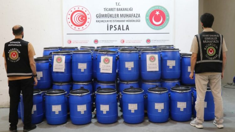 İpsala Gümrük Kapısı'nda 4 ton uyuşturucu ele geçirildi