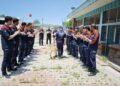 Emekliliği beklenen kahraman köpek 'Köpük', 9 yaşında grup ikincisi oldu