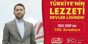 Lezita, ‘İSO 500 Araştırması’nda 102'nci sırada yer aldı